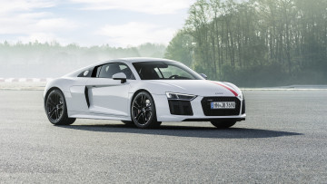 Картинка audi+r8+rws+2018 автомобили audi r8 белый 2018 rws