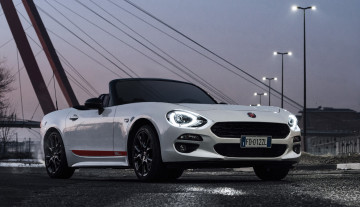 Картинка fiat+124+spider+s-design+2018 автомобили fiat 124 белый 2018 s-design spider