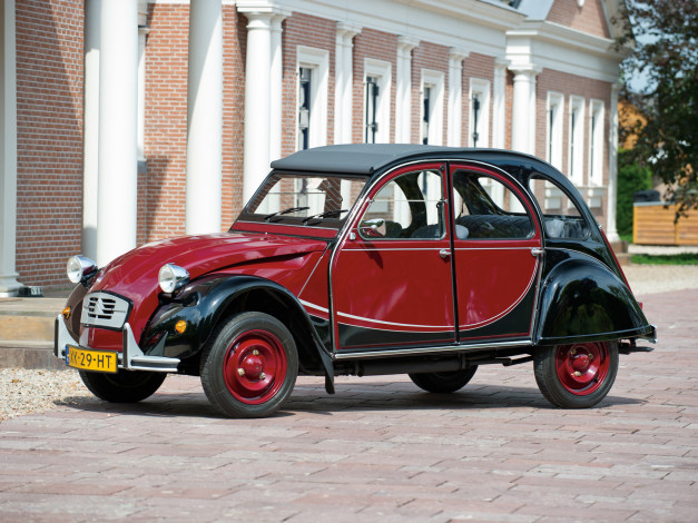 Обои картинки фото citro&, 235, n 2cv6 charleston 1981, автомобили, citroen, ds, 2cv6, 1981, charleston