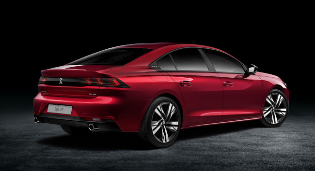 Обои картинки фото peugeot 508 gt 2019, автомобили, peugeot, 508, красный, gt, 2019