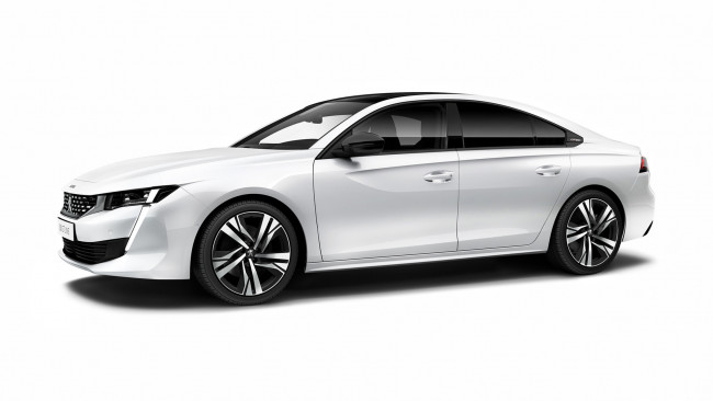 Обои картинки фото peugeot 508 gt line 2019, автомобили, peugeot, line, gt, 508, белый, 2019