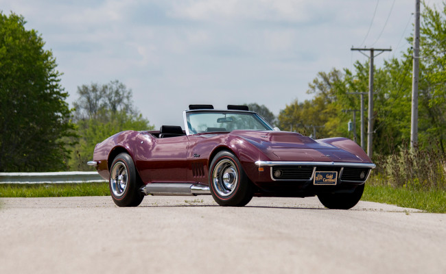 Обои картинки фото corvette stingray l88 1969, автомобили, corvette, stingray, l88, 1969