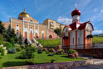Картинка города -+православные+церкви +монастыри cамарский монастырь иверской богородицы россия
