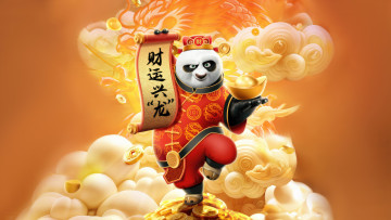 обоя мультфильмы, kung fu panda 4, kung, fu, panda, 4