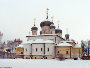 обоя переславль, федоровский, монастырь, города, православные, церкви, монастыри