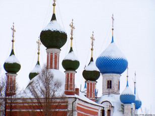Картинка переславль купола владимирской александра невского церквей города православные церкви монастыри