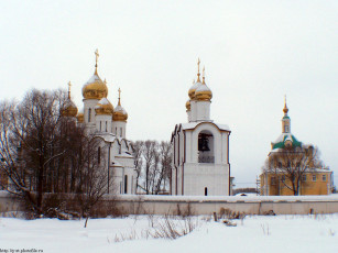 обоя переславль, никольский, монастырь, города, православные, церкви, монастыри