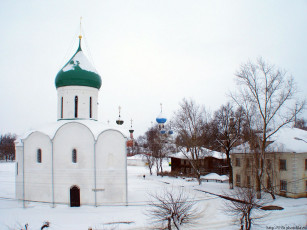 обоя переславль, спасо, преображенский, собор, xii, века, города, православные, церкви, монастыри