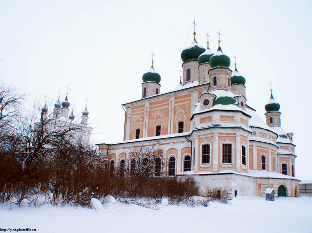 Обои картинки фото переславль, горицкий, монастырь, города, православные, церкви, монастыри