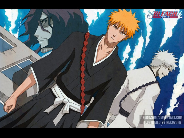 Обои картинки фото аниме, bleach