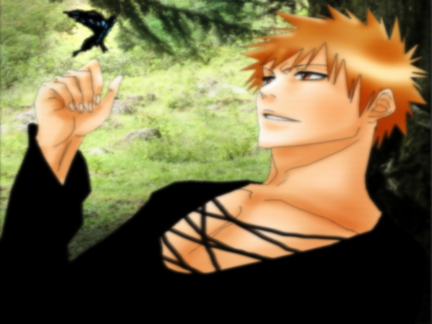 Обои картинки фото аниме, bleach