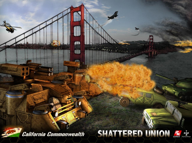 Обои картинки фото видео, игры, shattered, union