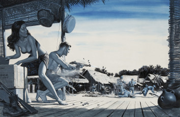 Картинка рисованные mort kunstler