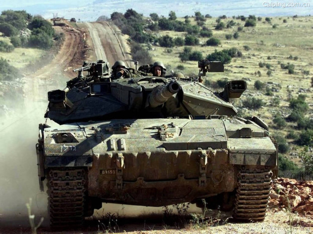 Обои картинки фото меркава, техника, военная, гусеничная, бронетехника, танк