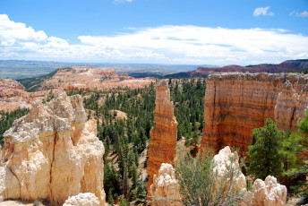 Картинка природа горы bryce canyon national park usa utah