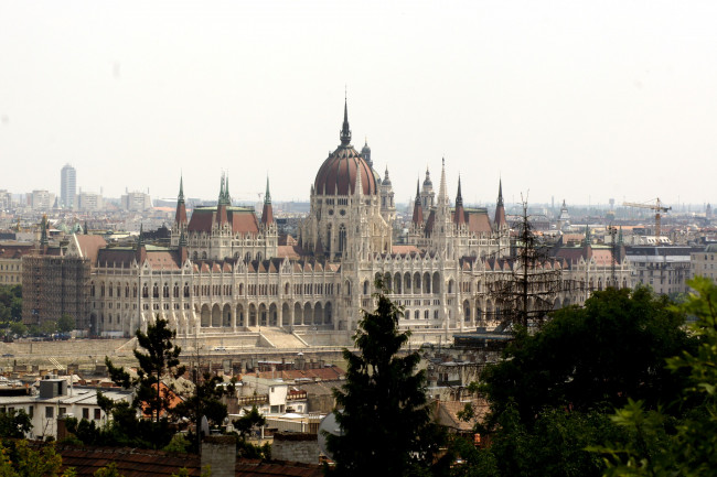 Обои картинки фото города, будапешт, венгрия, парламент, купол