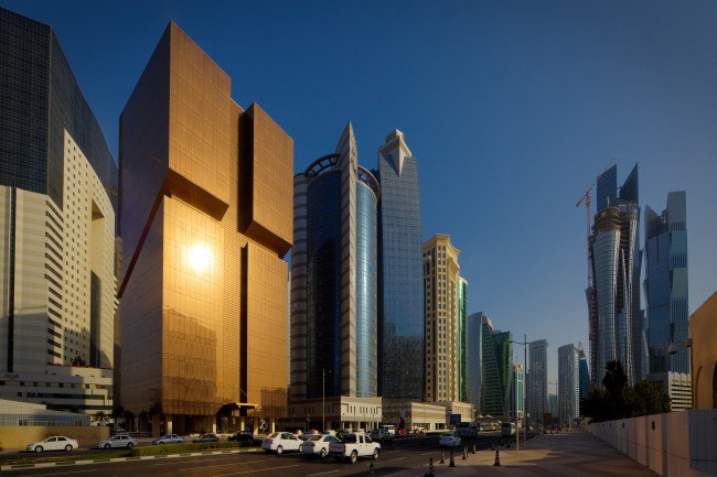 Обои картинки фото города, здания, дома, катар, doha, qatar