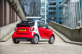 Картинка автомобили smart fortwo passion cabrio uk-spec a453