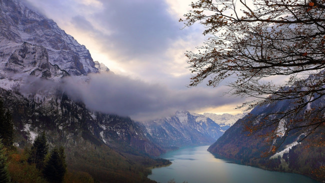 Обои картинки фото природа, горы, река