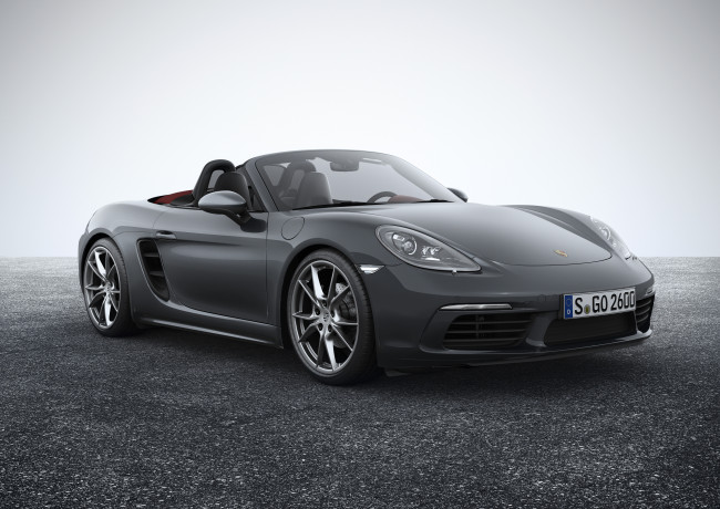 Обои картинки фото автомобили, porsche, boxster, 2016г, 718, 982