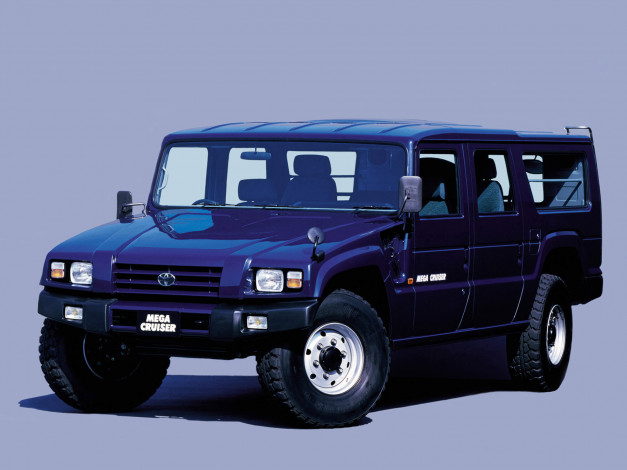 Обои картинки фото toyota mega cruiser 1996, автомобили, toyota, mega, cruiser, 1996