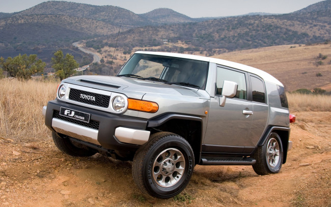 Обои картинки фото toyota fj cruiser 2008, автомобили, toyota, fj, cruiser, 2008