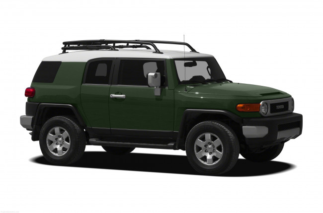 Обои картинки фото toyota fj cruiser 2011, автомобили, toyota, 2011, cruiser, fj