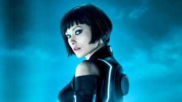 обоя кино фильмы, tron legacy, девушка, персонаж, костюм
