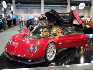 Картинка pagani zonda c12 roadster автомобили