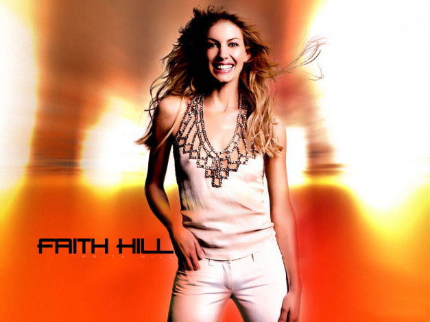 Обои картинки фото faith, hill, музыка