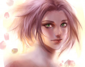 Картинка аниме naruto sakura haruno девушка розовые волосы