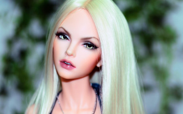 Картинка разное игрушки кукла bjd doll шарнирная блондинка