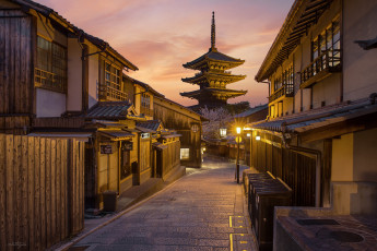 Картинка kyoto +japan города киото+ Япония храм