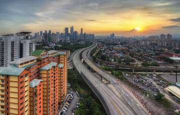 Картинка kuala+lumpur города куала-лумпур+ малайзия близнецы башни