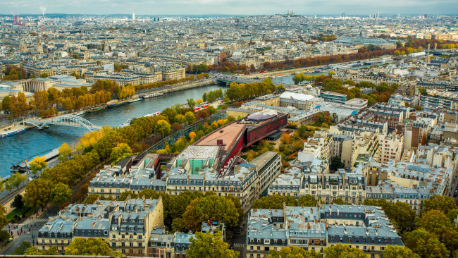 Обои картинки фото paris2015, города, париж , франция, панорама