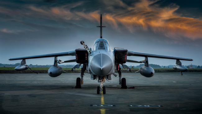 Обои картинки фото tornado gr4, авиация, боевые самолёты, ввс