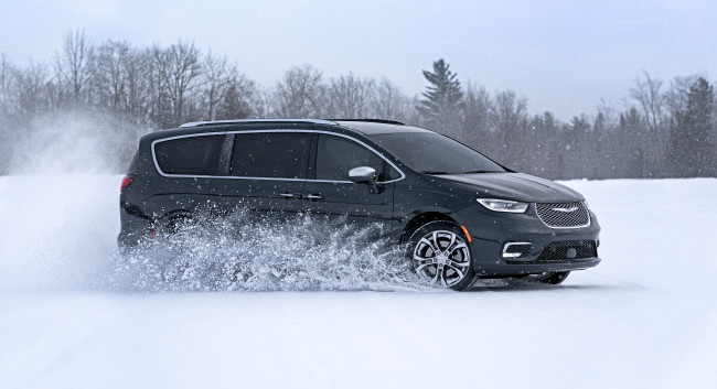 Обои картинки фото автомобили, chrysler, pacifica