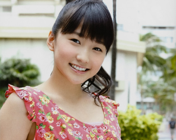 Обои картинки фото девушки, sayashi riho, лицо, улыбка