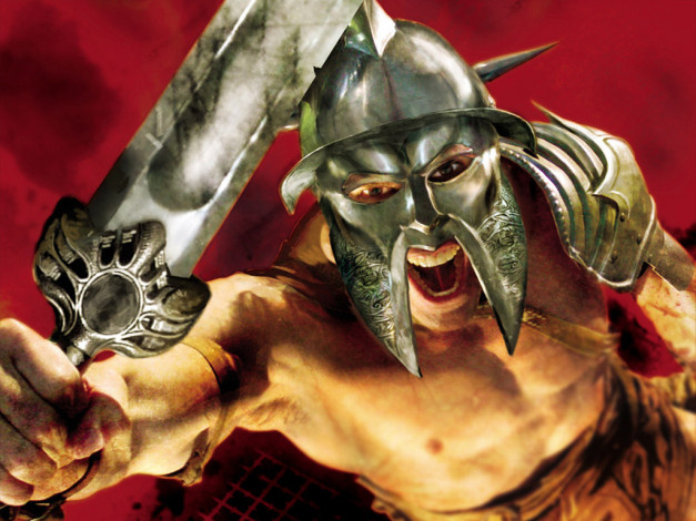 Обои картинки фото gladiator, sword, of, vengeance, видео, игры