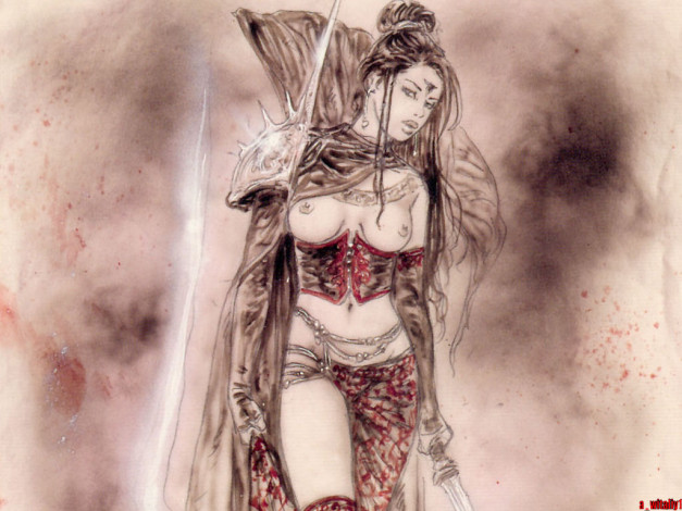 Обои картинки фото luis, royo, №11, фэнтези