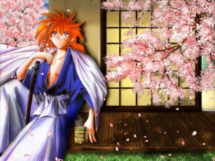 Картинка аниме rurouni kenshin