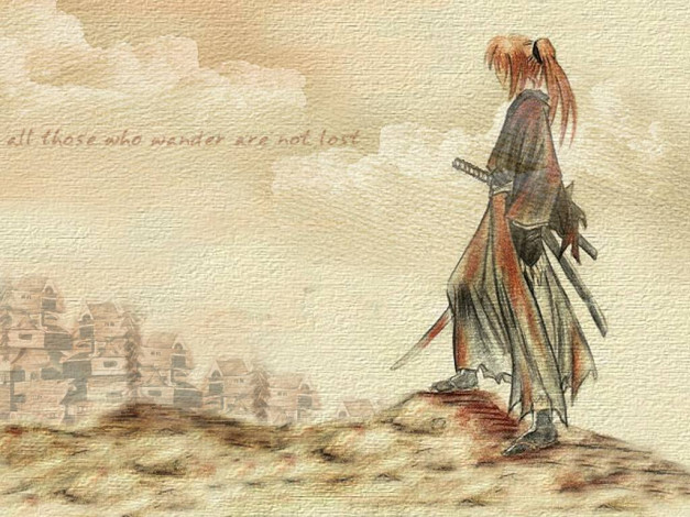 Обои картинки фото аниме, rurouni, kenshin