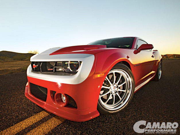 Обои картинки фото 2010, chevrolet, camaro, ss, автомобили