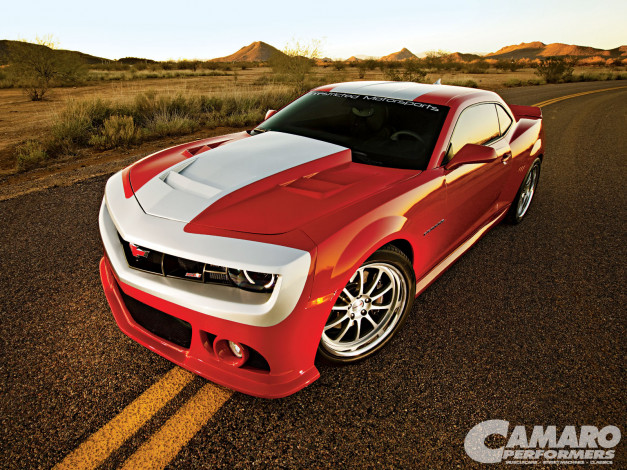 Обои картинки фото 2010, chevrolet, camaro, ss, автомобили