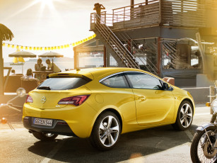 Картинка opel astra gtc автомобили