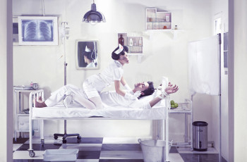 Картинка разное мужчина+женщина медсестра больница ситуация