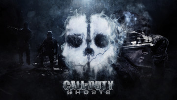 Картинка call of duty ghosts видео игры череп
