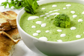 Картинка еда первые+блюда суп брокколи