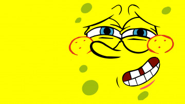 Картинка мультфильмы spongebob+squarepants рот глаза