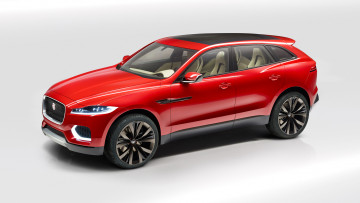 обоя jaguar c-x17 concept 2013, автомобили, jaguar, crossover, 2013, c-x17, concept